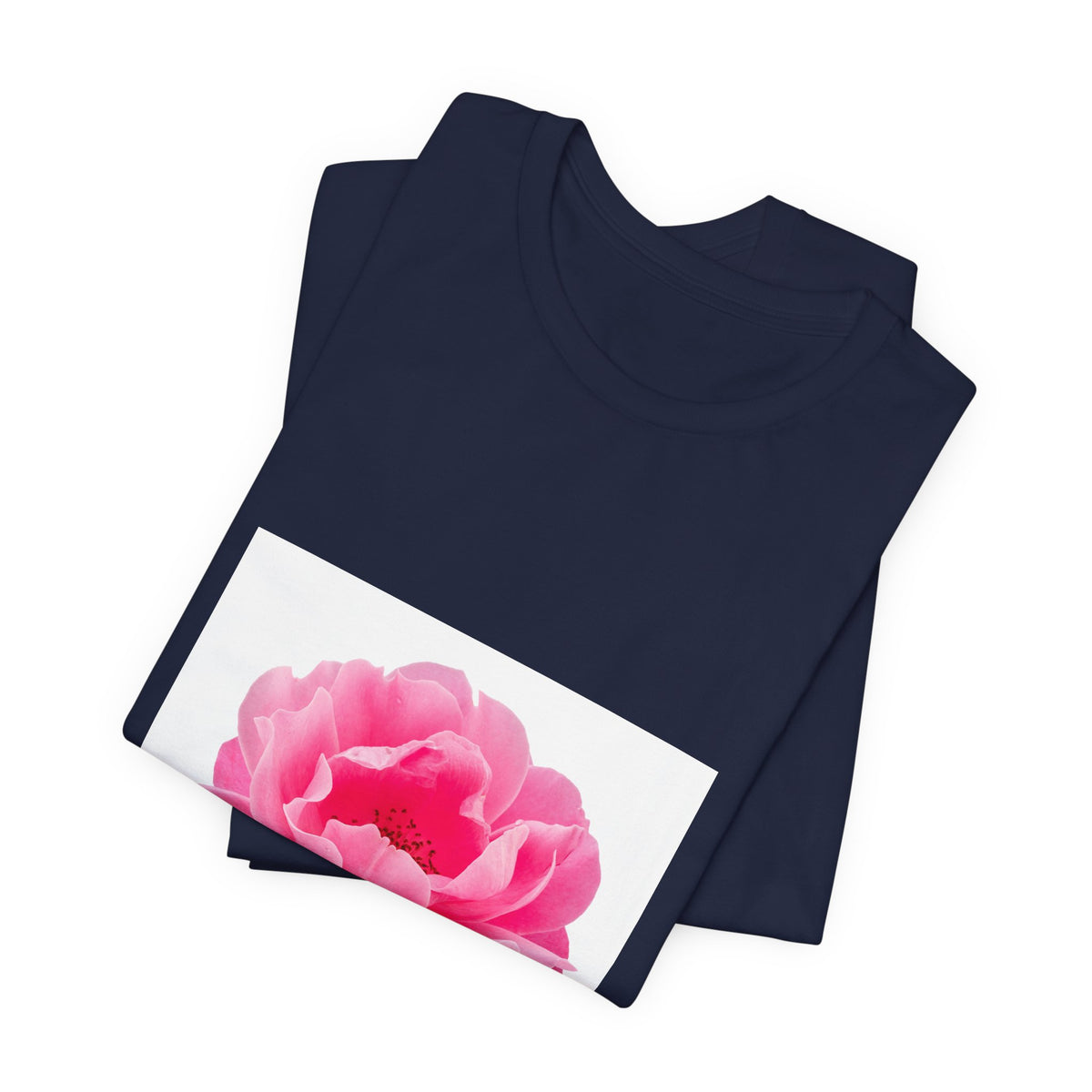 Pink Peony Floral Tee — Soft Botanical Flower T‑Shirt for Spring & Mother's Day