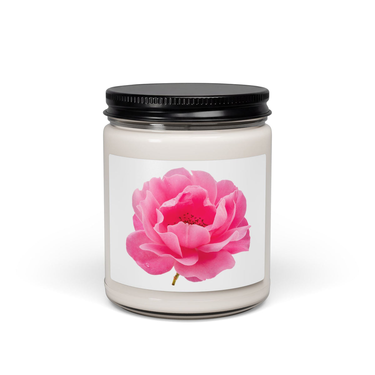 Peony Bloom Soy Candle — 9oz Scented Jar