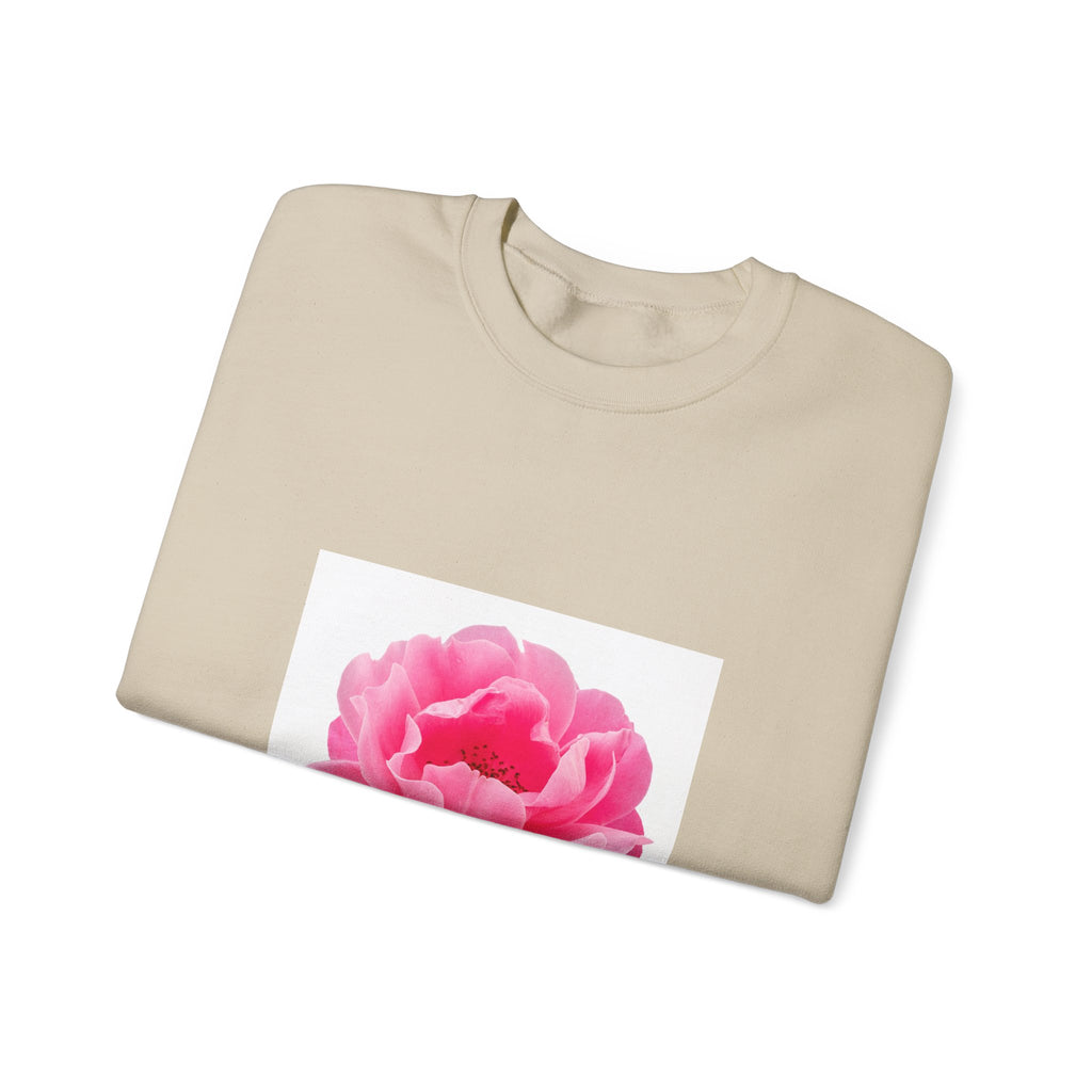 Pink Peony Crewneck Sweatshirt