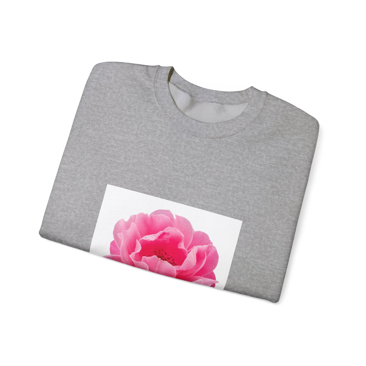 Pink Peony Crewneck Sweatshirt