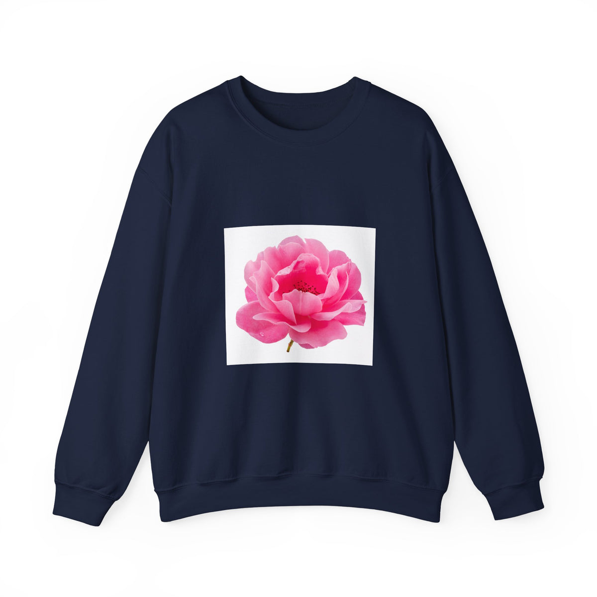 Pink Peony Crewneck Sweatshirt