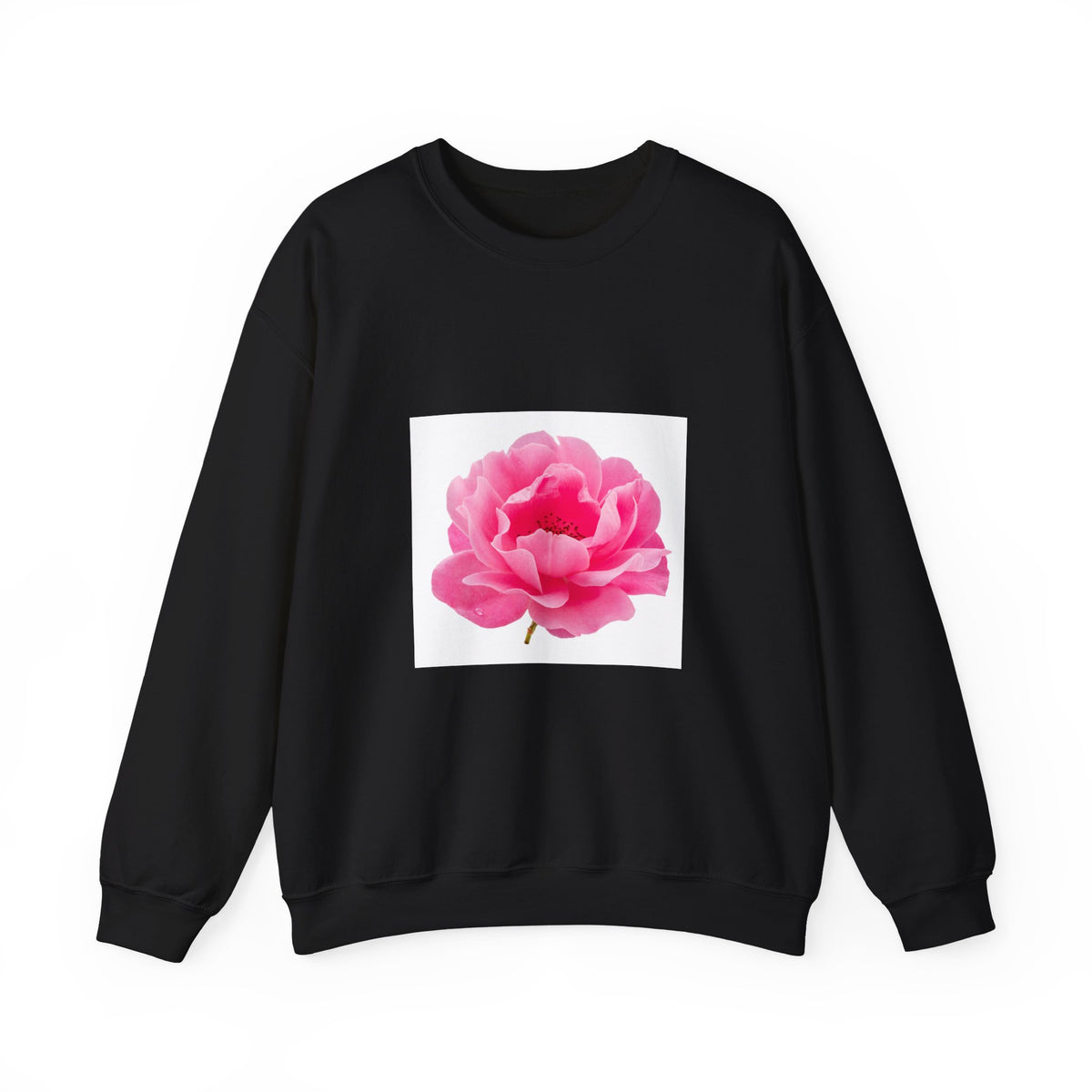Pink Peony Crewneck Sweatshirt
