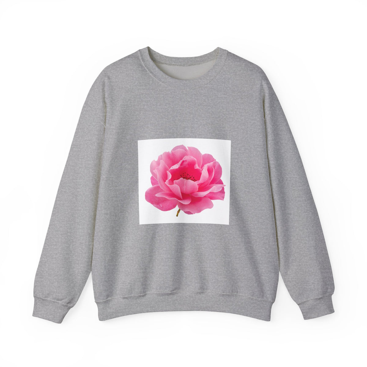 Pink Peony Crewneck Sweatshirt