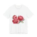Peony Bouquet Floral Tee — Women's Pink Flower Graphic T-Shirt
