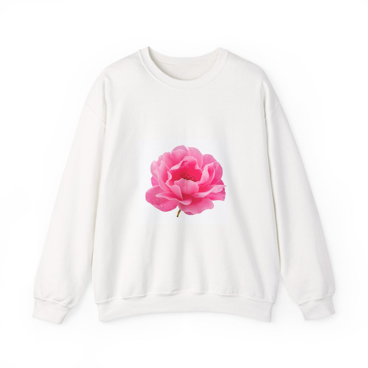 Pink Peony Crewneck Sweatshirt