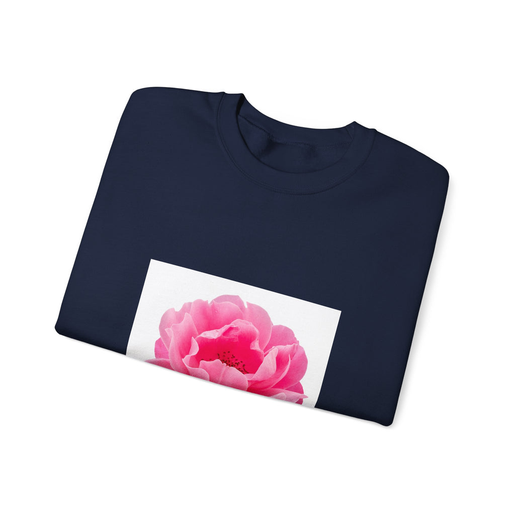 Pink Peony Crewneck Sweatshirt