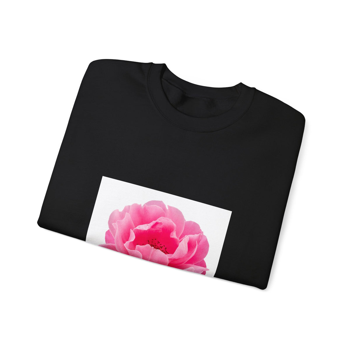 Pink Peony Crewneck Sweatshirt