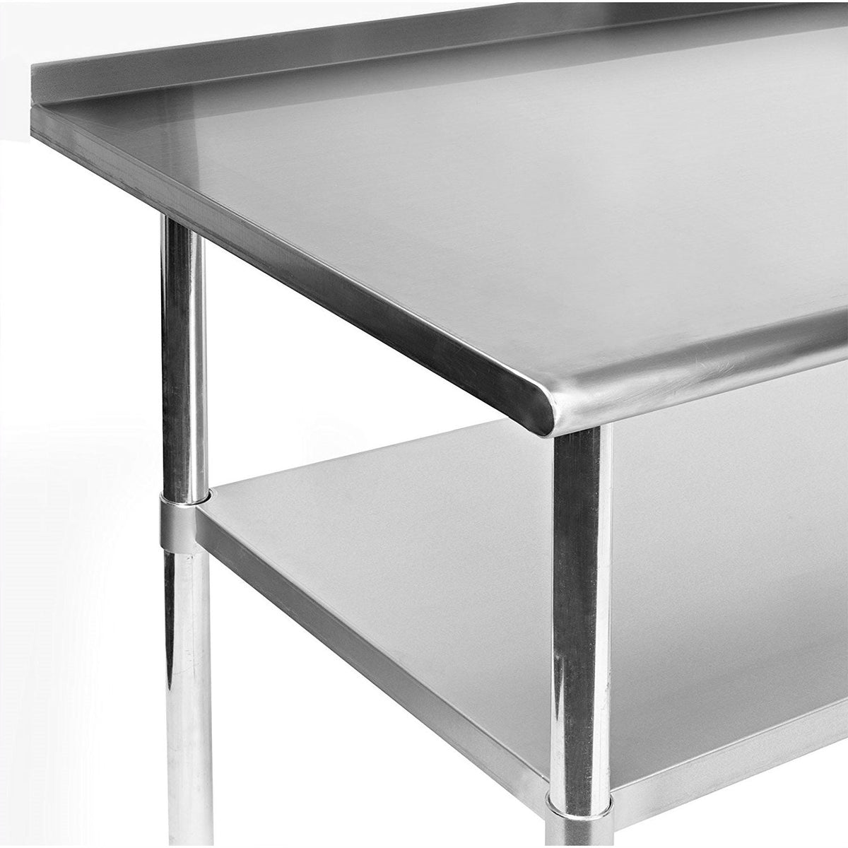 Stainless Steel Kitchen Prep Table - 72 x 24 inch